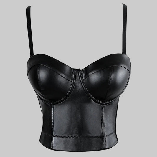 Cropped Top Punk Clubwear