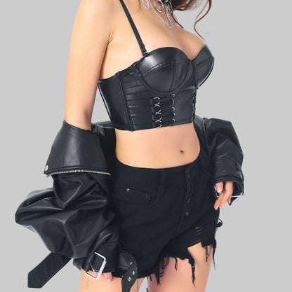 Steampunk Leather Corsets