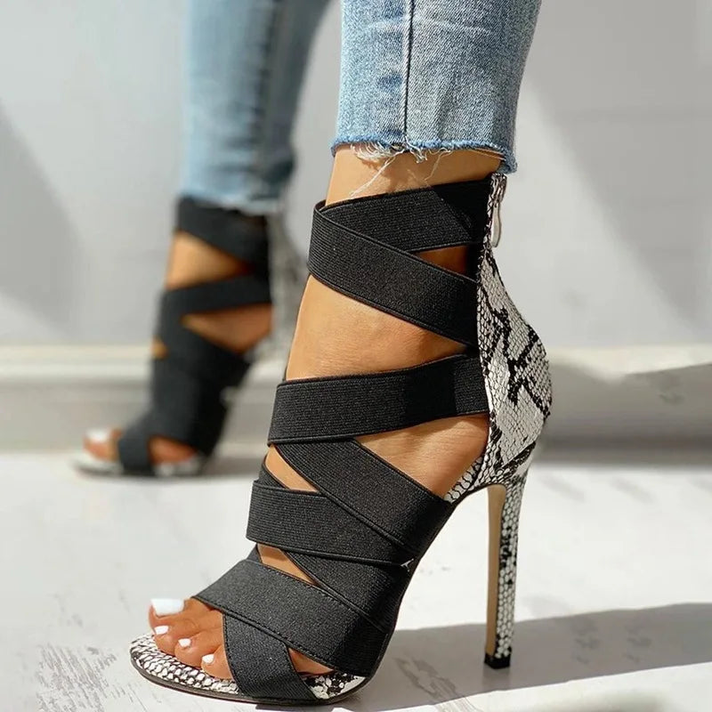 Starlit Viper Heels