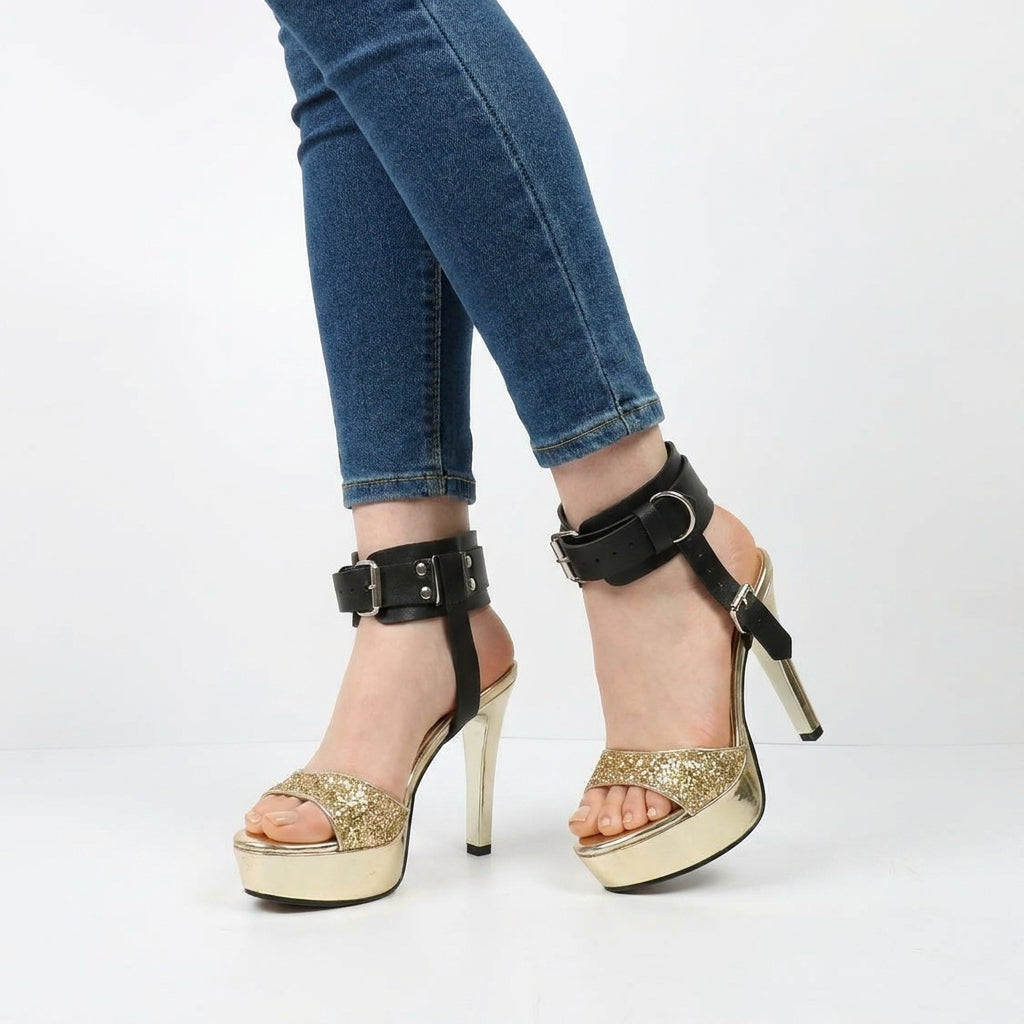 Thornveil Faux Leather Anklet