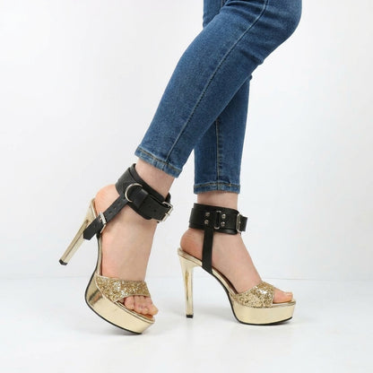 Thornveil Faux Leather Anklet