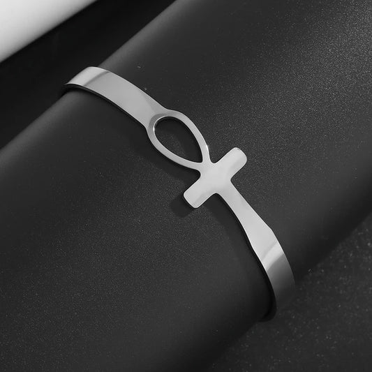 Ankh of Eternity Bangle