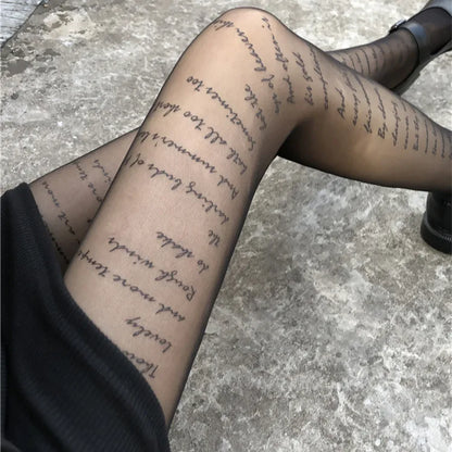 Little Words Tights