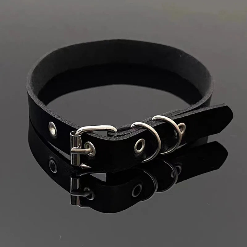 Hexlock Leather Collar