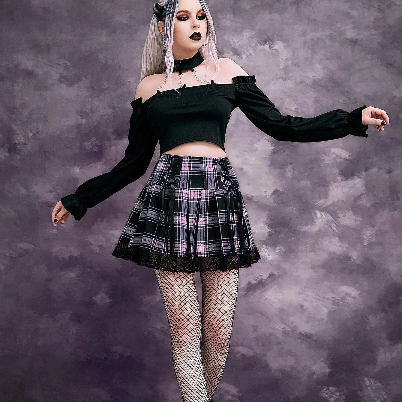 VortexDoll Pleated Skirt