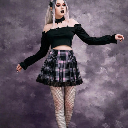 VortexDoll Pleated Skirt