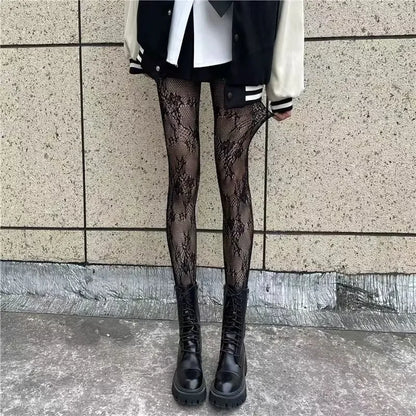 Phantom Kiss Mesh Stockings
