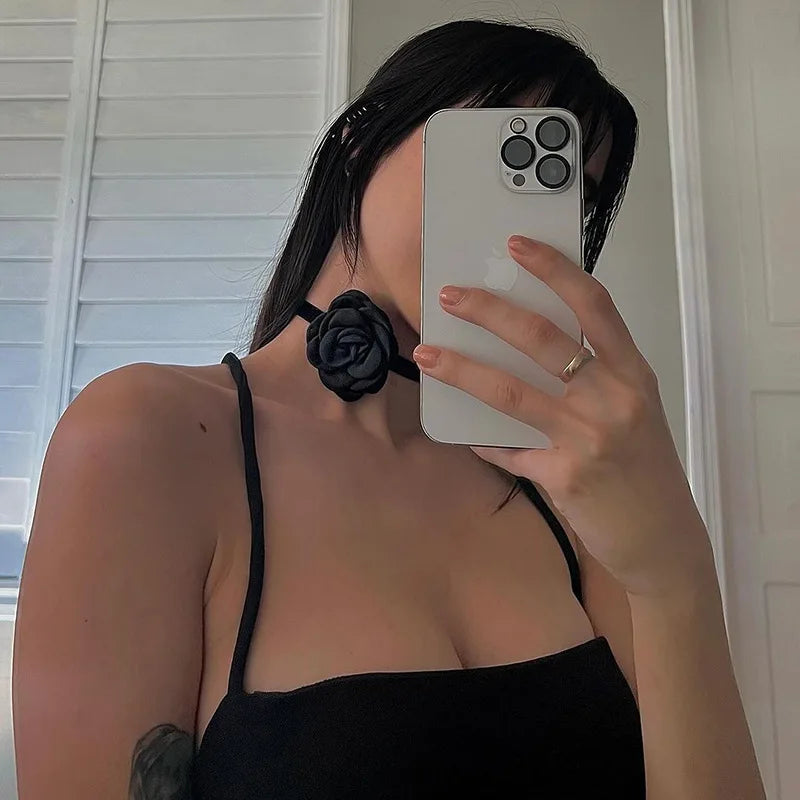 Noctyra Halter Dress