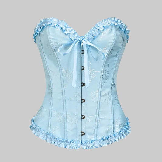 Gothic Elegance Brocade Corset