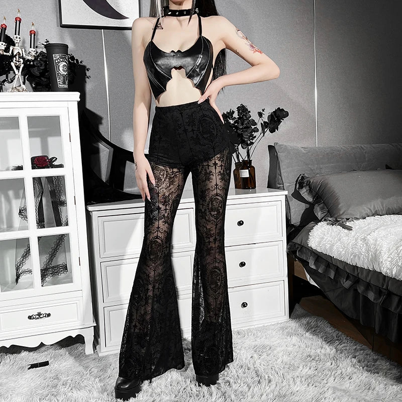 Seraphyne Sheer Lace Pants