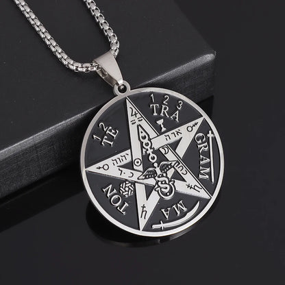 Arcane Solomon Pentagram Pendant