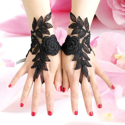 Eternal Bloom Lace Gloves