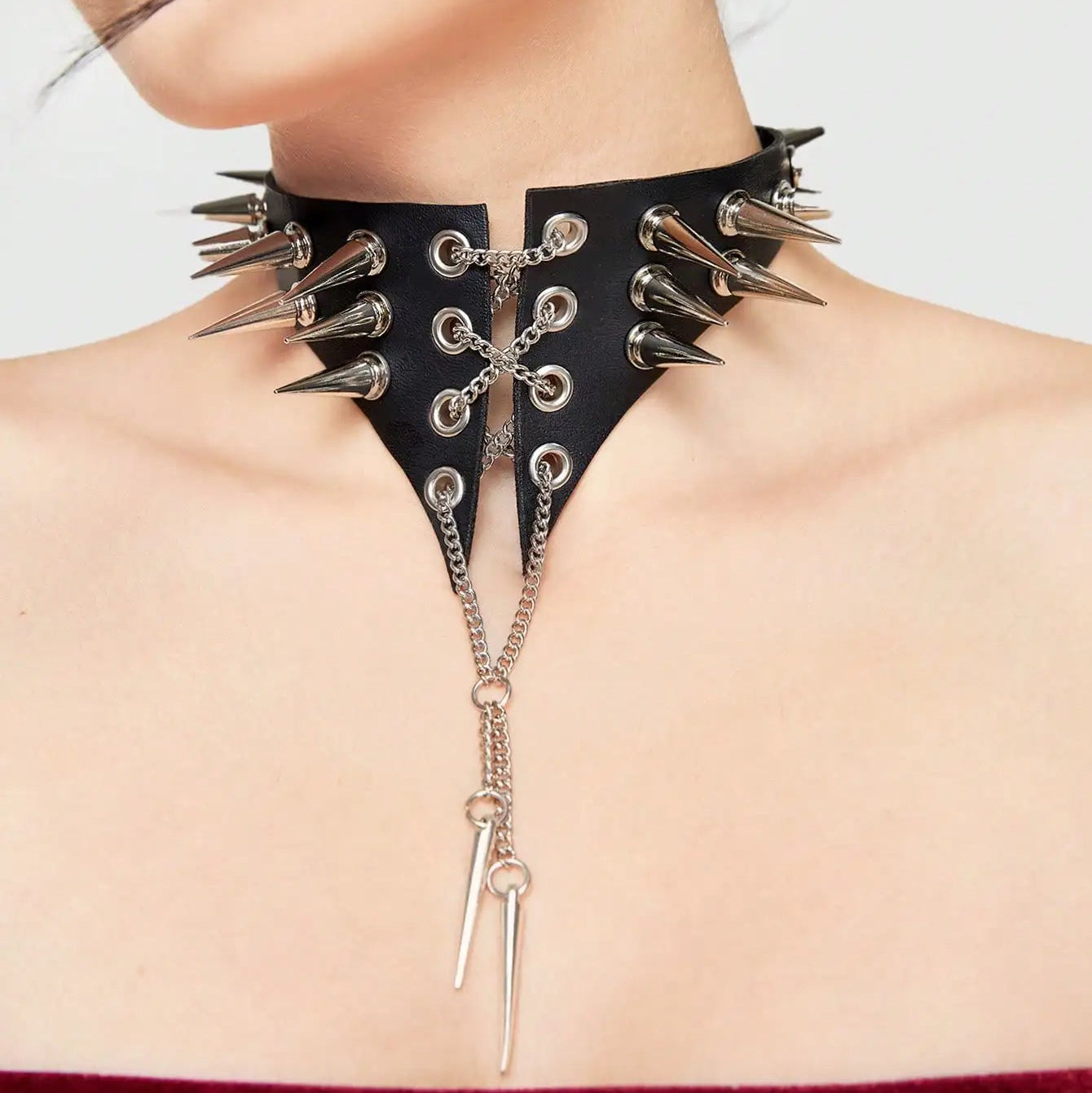 DarkNova Studded Necklace