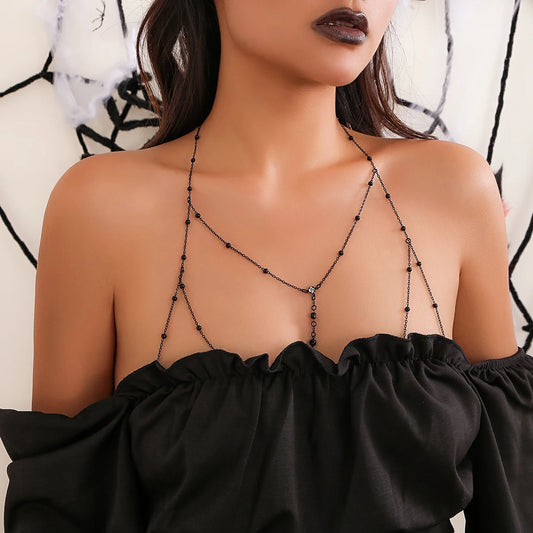 Black Zirconia Charm