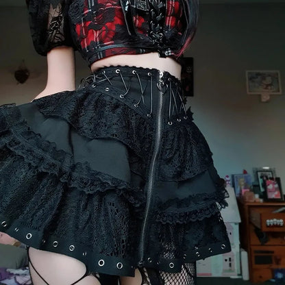ShadowWaltz Mini Skirt