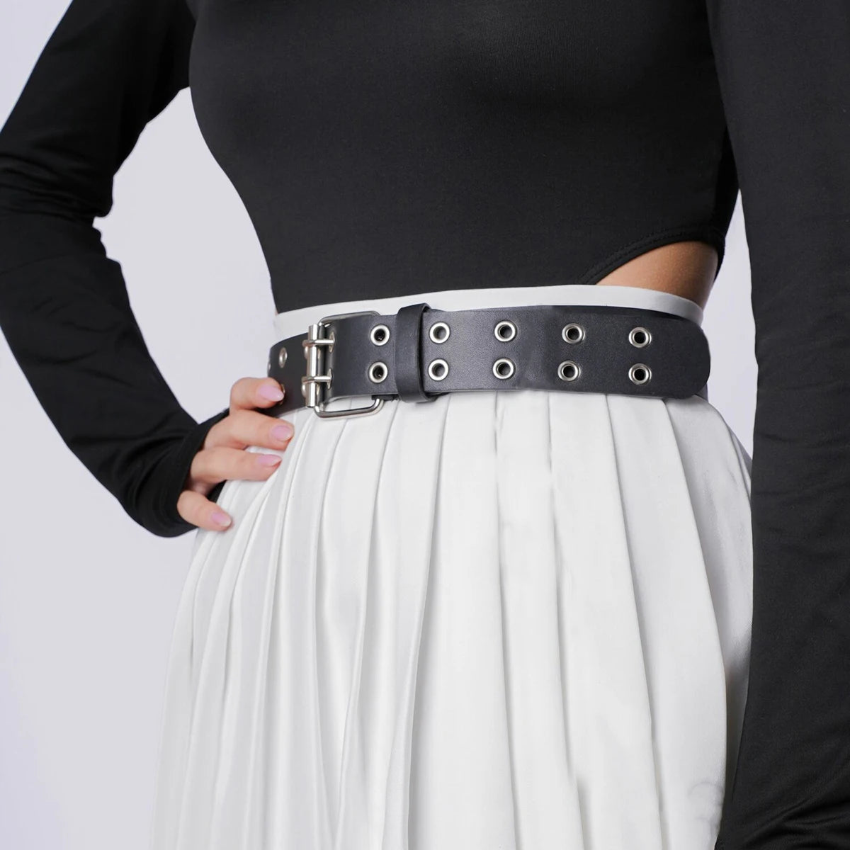 BlackHalo Denim Belt