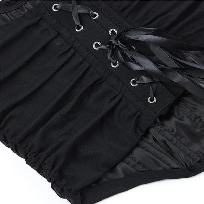 Corset Halter Crop Top