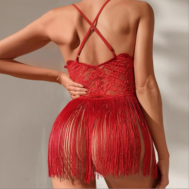 Tassel Temptation Lingerie Set
