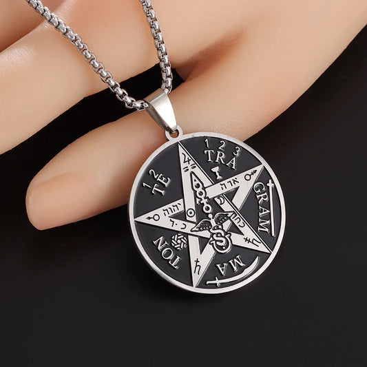 Arcane Solomon Pentagram Pendant