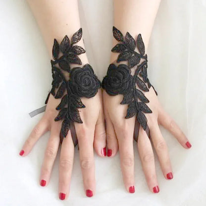 Eternal Bloom Lace Gloves