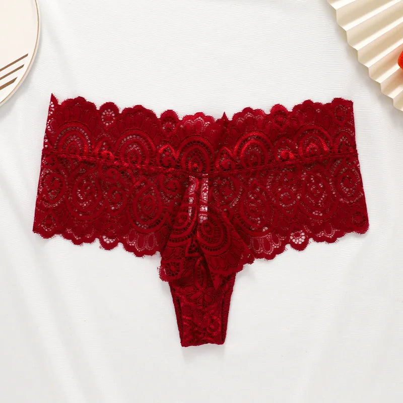 Allure Soft Lace Bikini Thong