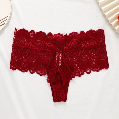 Allure Soft Lace Bikini Thong