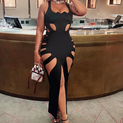 Dark Romance Split Maxi