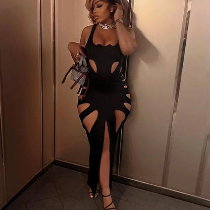 Dark Romance Split Maxi