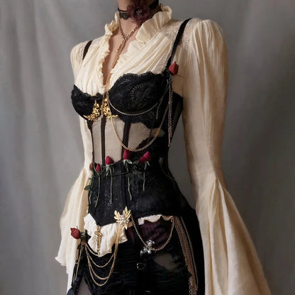 Ravenmist Batwing Blouse