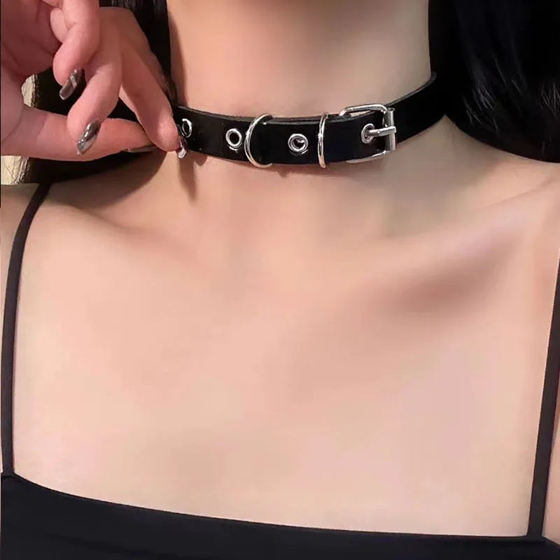 Hexlock Leather Collar