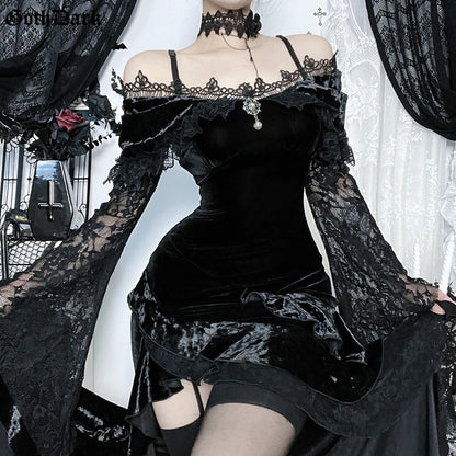 GraveLace Maxi Dress