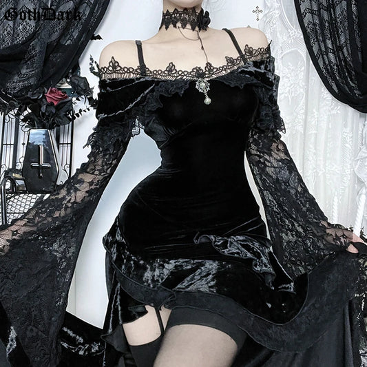 GraveLace Maxi Dress