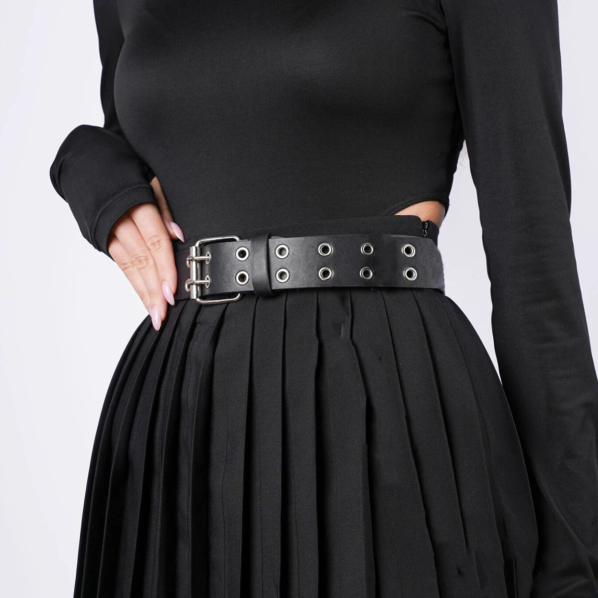 BlackHalo Denim Belt