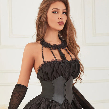 Victorian Grace Triple-Button Cincher