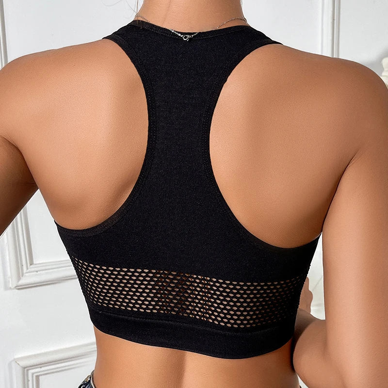 Scarlet Web Fishnet Tank