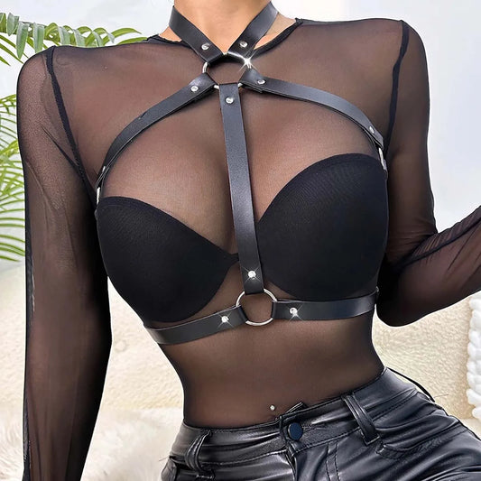 Harness Belt Corset Leather Lingerie