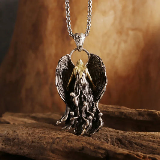 Wings of Purgatory Necklace
