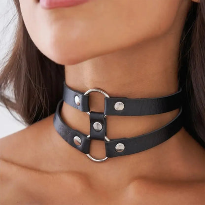 Cravisse Leather Collar