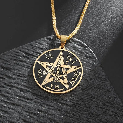 Arcane Solomon Pentagram Pendant