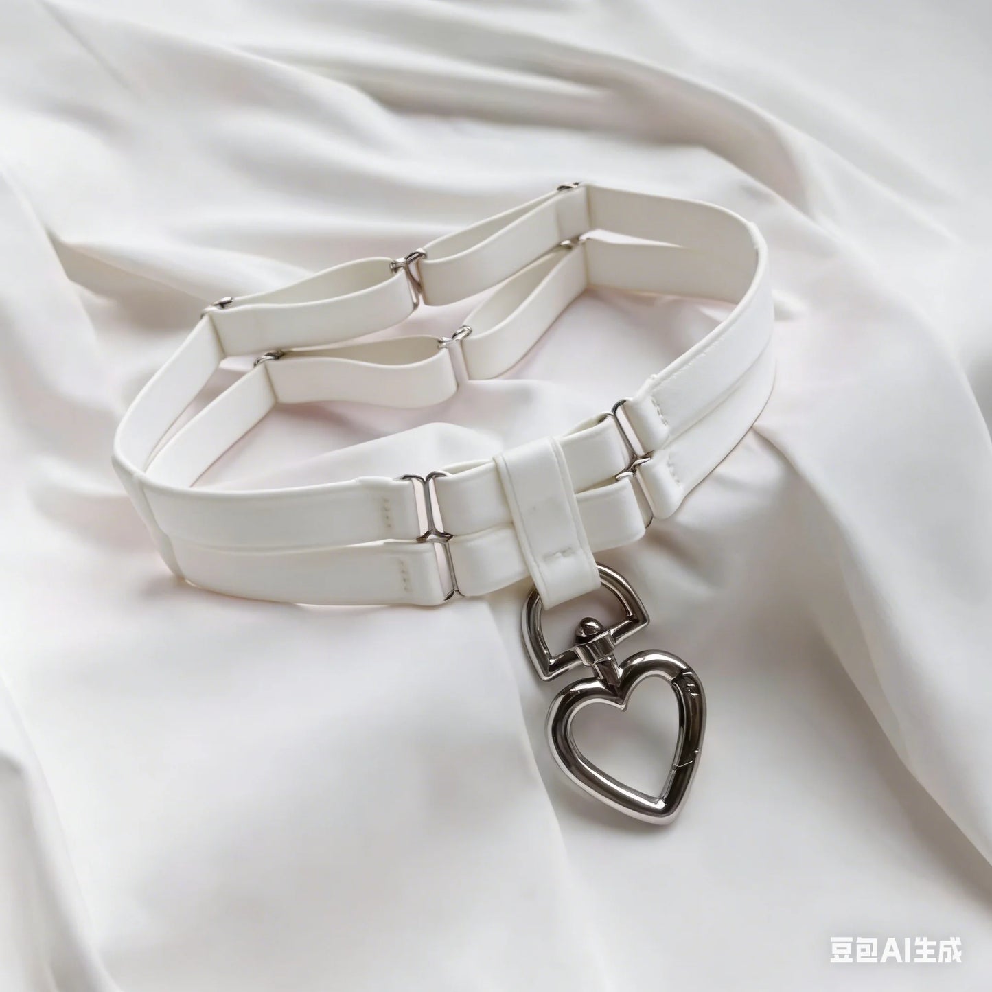 Onyx Heart Collar