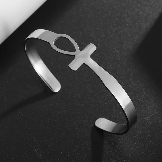 Ankh of Eternity Bangle