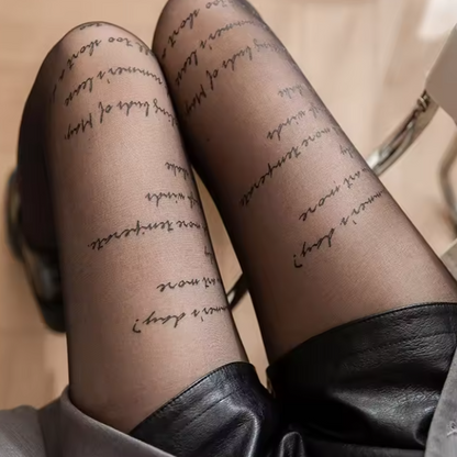 Little Words Tights