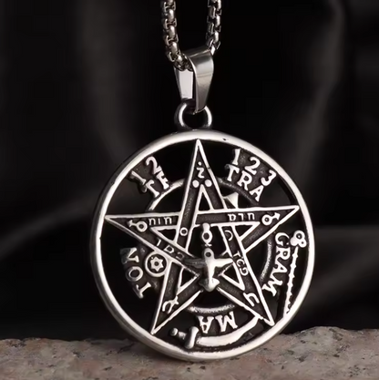 Arcane Solomon Pentagram Pendant