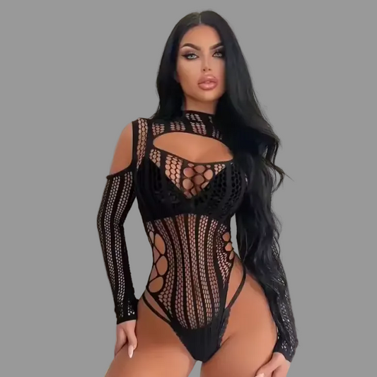 Eclipse Temptress Fishnet Set