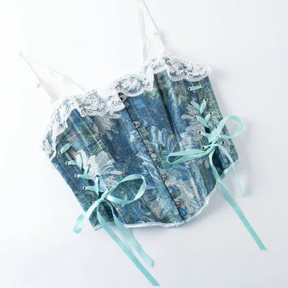 Sexy Lace-Up Corset