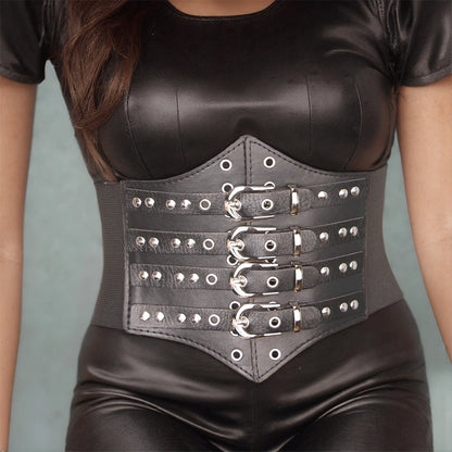 Bold Grace Snap Buckle Belt