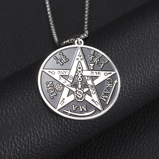 Arcane Solomon Pentagram Pendant