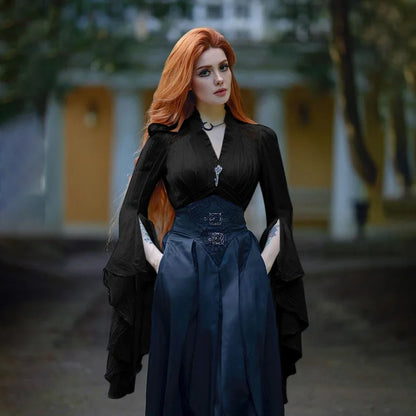 Ravenmist Batwing Blouse