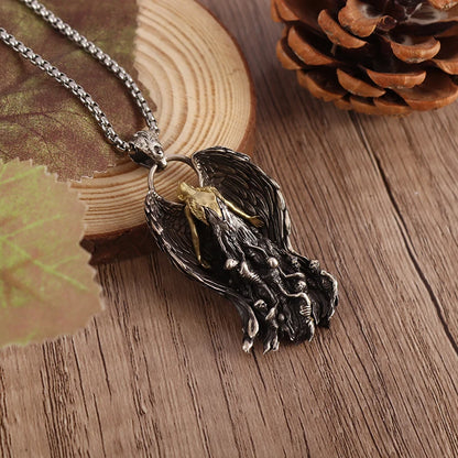 Wings of Purgatory Necklace