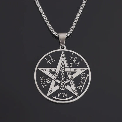 Arcane Solomon Pentagram Pendant